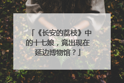 《长安的荔枝》中的十七娘，竟出现在延边博物馆？