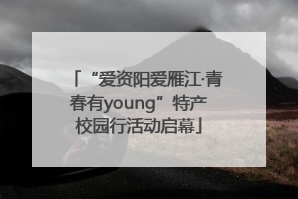 “爱资阳爱雁江·青春有young”特产校园行活动启幕