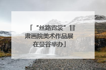 “丝路霓裳”甘肃画院美术作品展在曼谷举办