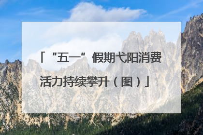 “五一”假期弋阳消费活力持续攀升（图）
