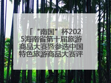 “南国”杯2025海南省第十届旅游商品大赛暨参选中国特色旅游商品大赛评选活动启幕