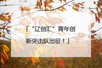 “辽创汇”青年创新突击队出征！