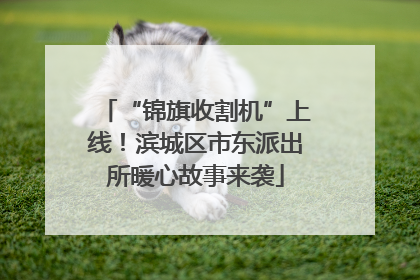“锦旗收割机”上线！滨城区市东派出所暖心故事来袭