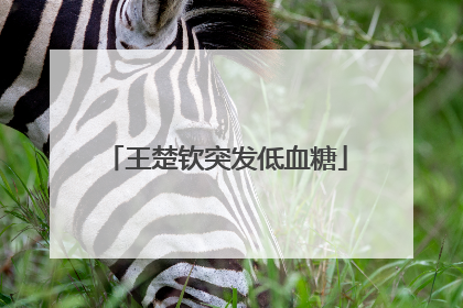 王楚钦突发低血糖