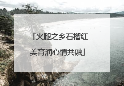 火腿之乡石榴红 美育润心情共融