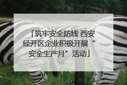 筑牢安全防线 西安经开区企业积极开展“安全生产月”活动