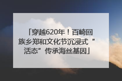 穿越620年！百崎回族乡郑和文化节沉浸式“活态”传承海丝基因