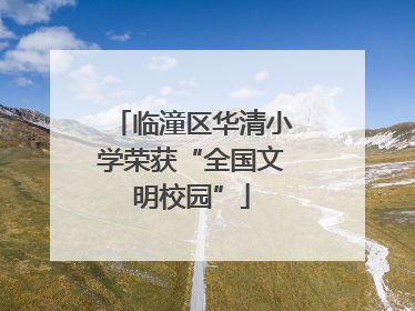 临潼区华清小学荣获“全国文明校园”