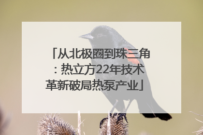 从北极圈到珠三角：热立方22年技术革新破局热泵产业