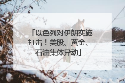 以色列对伊朗实施打击！美股、黄金、石油集体异动