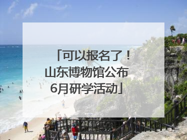 可以报名了！山东博物馆公布6月研学活动