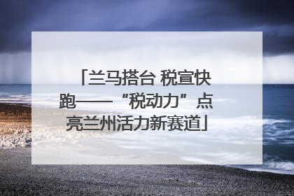 兰马搭台 税宣快跑——“税动力”点亮兰州活力新赛道