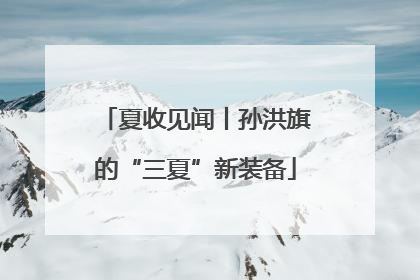 夏收见闻丨孙洪旗的“三夏”新装备