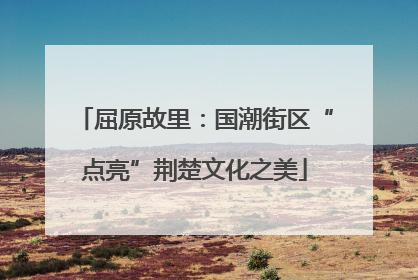 屈原故里：国潮街区“点亮”荆楚文化之美