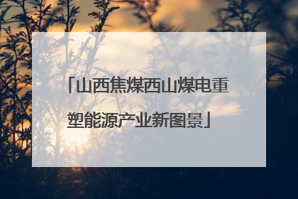 山西焦煤西山煤电重塑能源产业新图景