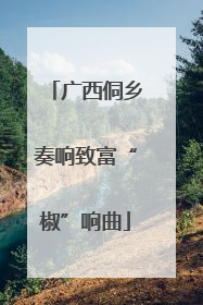 广西侗乡奏响致富“椒”响曲