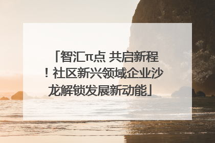 智汇π点 共启新程！社区新兴领域企业沙龙解锁发展新动能