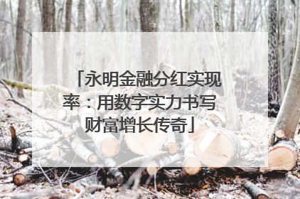 永明金融分红实现率：用数字实力书写财富增长传奇