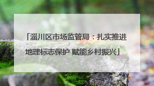 淄川区市场监管局：扎实推进地理标志保护 赋能乡村振兴