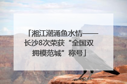 湘江潮涌鱼水情——长沙8次荣获“全国双拥模范城”称号