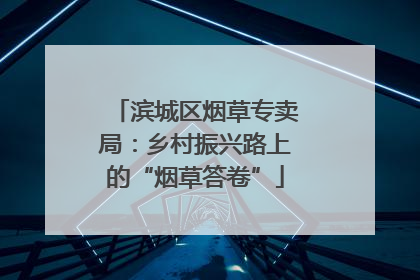 滨城区烟草专卖局：乡村振兴路上的“烟草答卷”