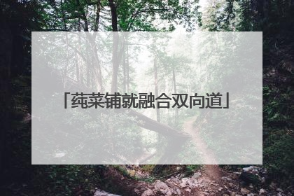 莼菜铺就融合双向道