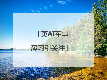 英AI军事演习引关注