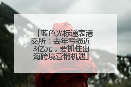 蓝色光标递表港交所：去年亏损近3亿元，要抓住出海跨境营销机遇