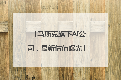 马斯克旗下AI公司，最新估值曝光