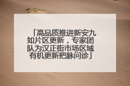 高品质推进新安九如片区更新，专家团队为汉正街市场区域有机更新把脉问诊