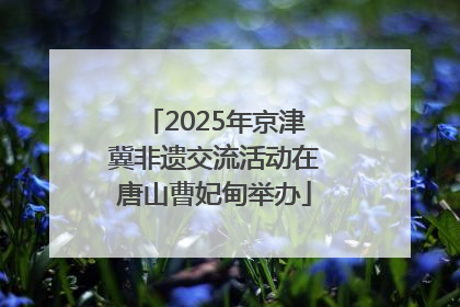 2025年京津冀非遗交流活动在唐山曹妃甸举办